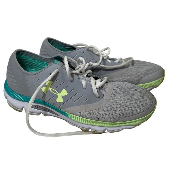 Under Armour Soeedform Grey Athletic Running Shoes - Picture 1 of 8